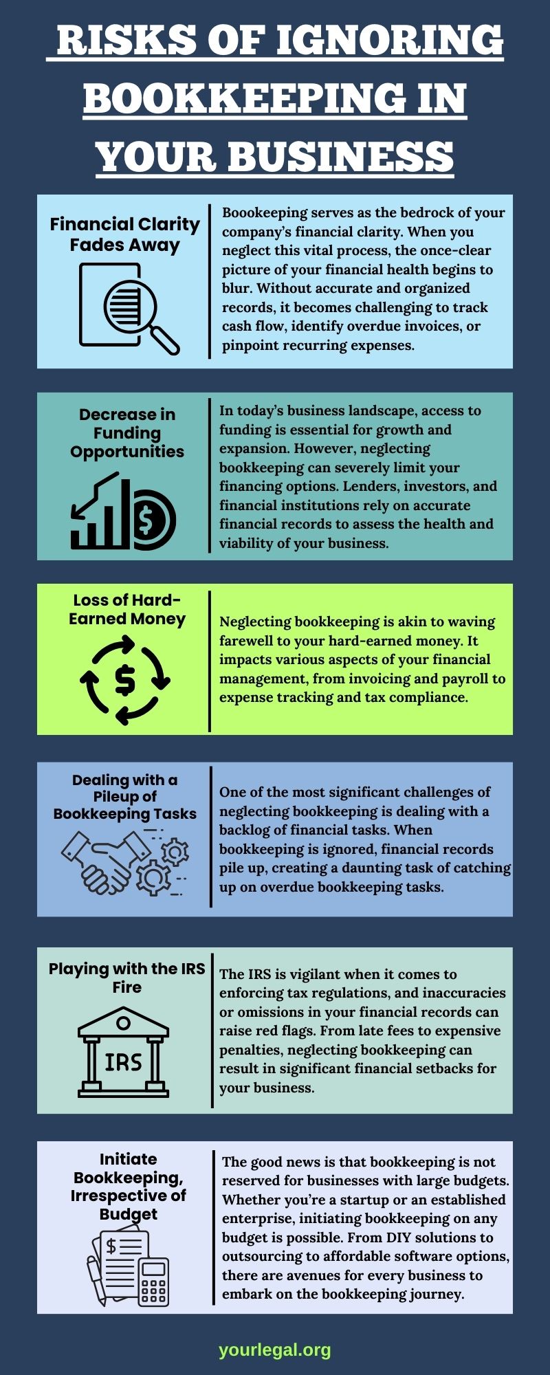 Risks of Ignoring Bookkeeping in Business