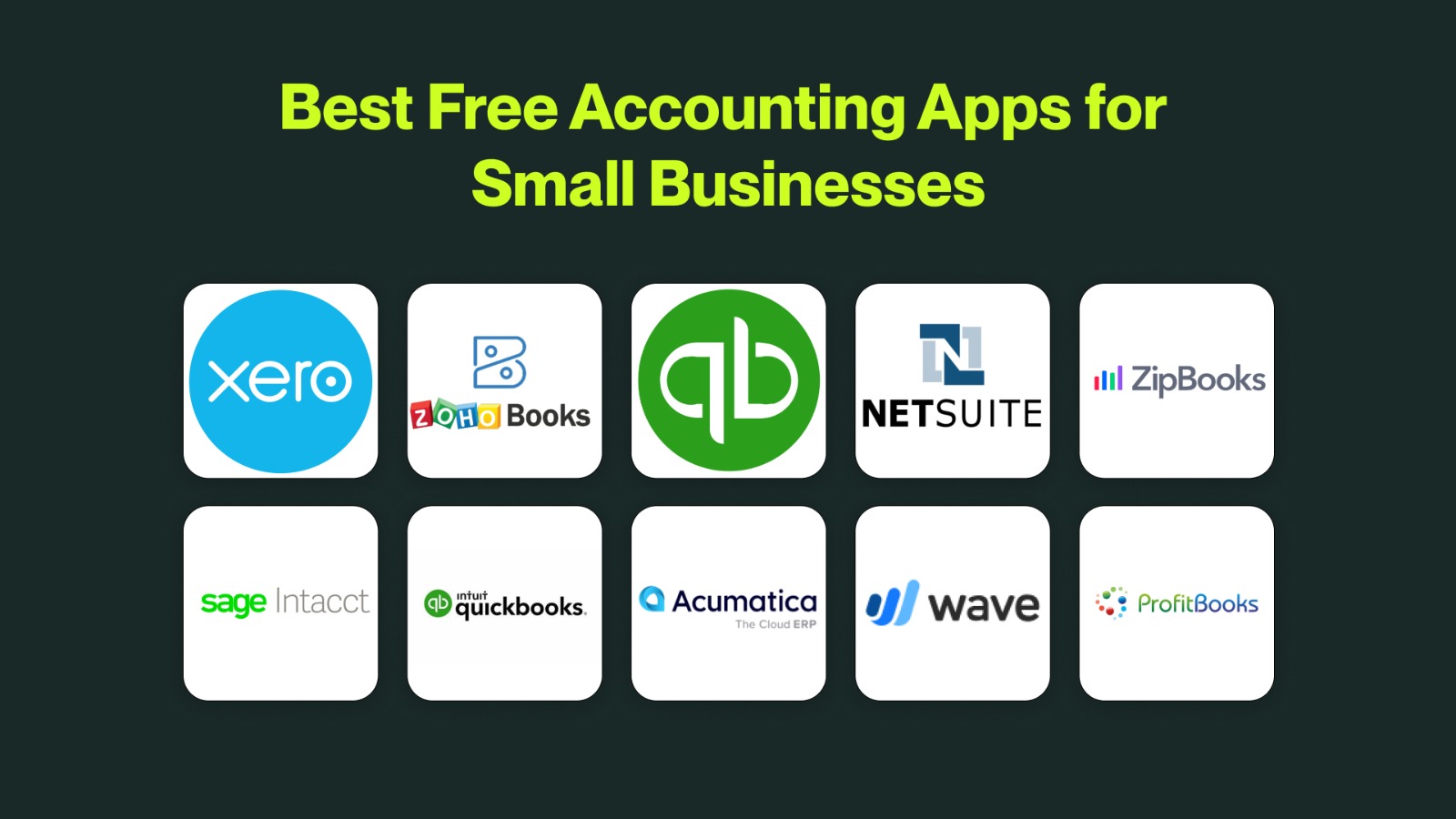 Top 10 Free Accounting and Bookkeeping Apps for Small Businesses